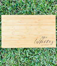 Load image into Gallery viewer, Family Name Cutting Board