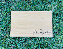 Load image into Gallery viewer, Family Name Cutting Board