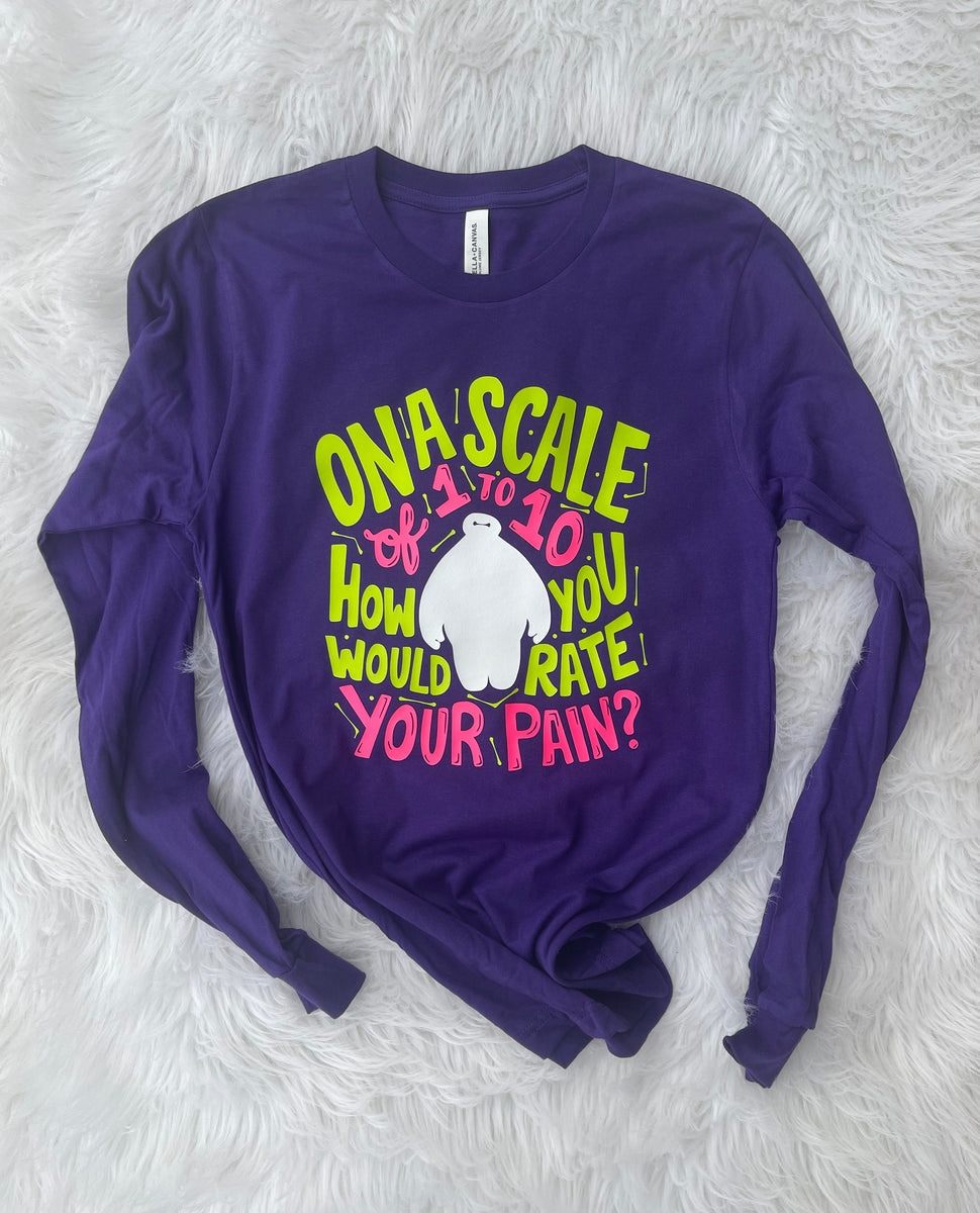 BayMax Rate Your Pain RoseyElephantDesigns