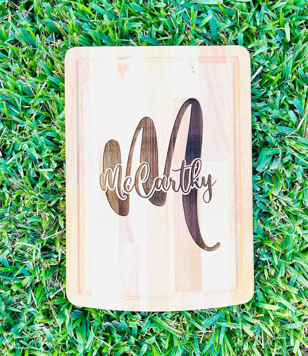 Personalized Cutting Board