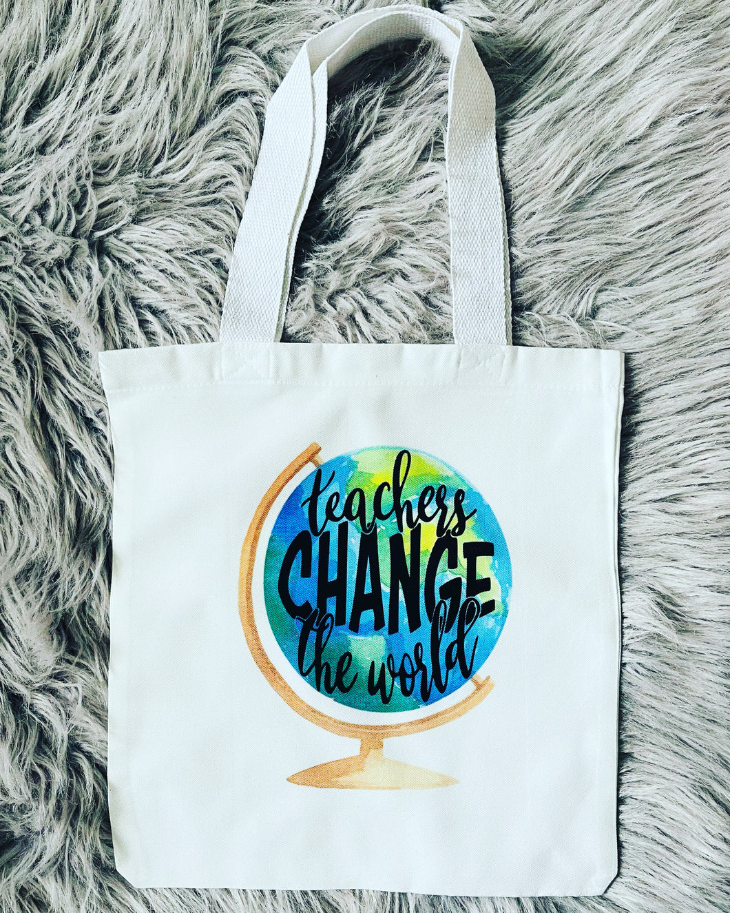 Teachers Change the World Tote Bag