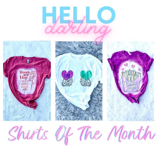 January Shirts of the Month