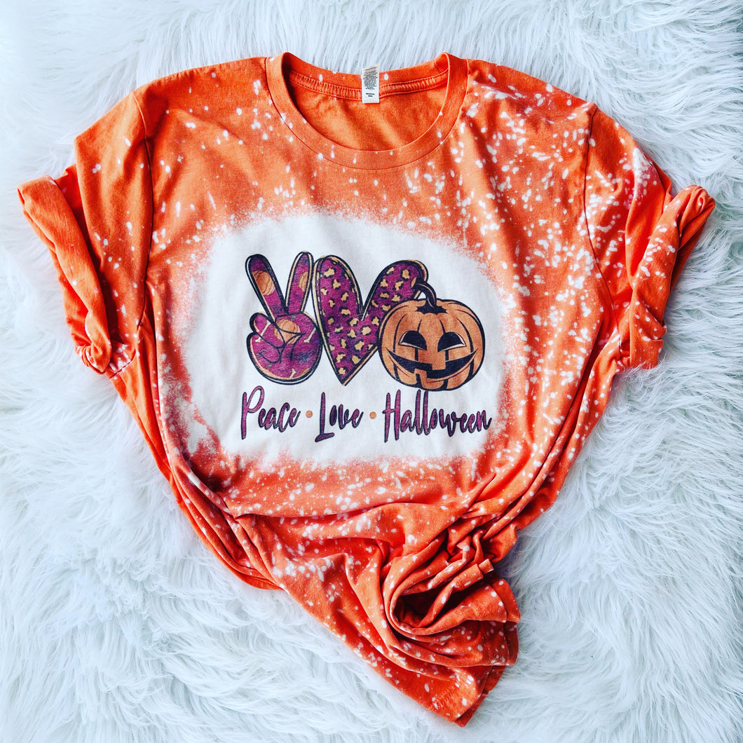 Peace Love Halloween