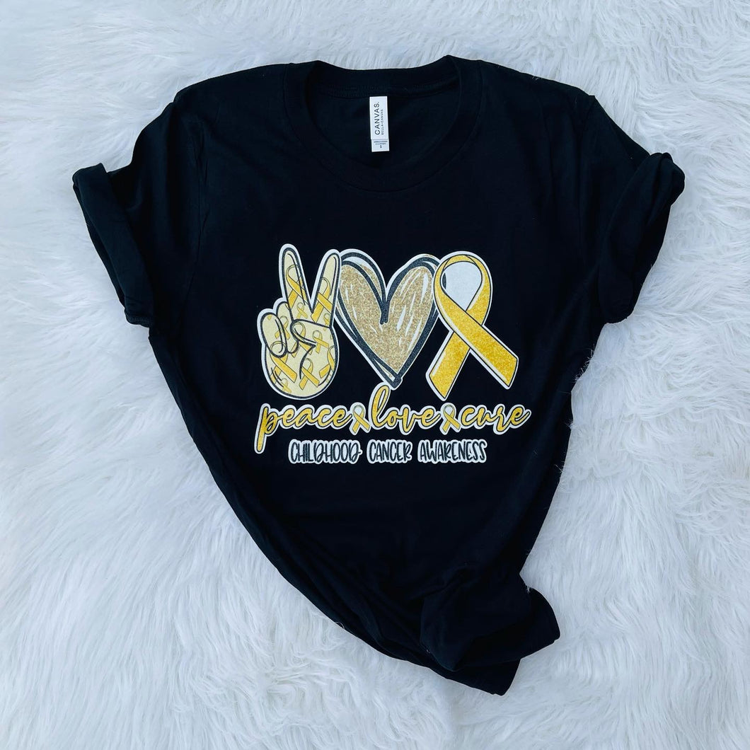 Peach Love Cure - Childhood Cancer Awareness