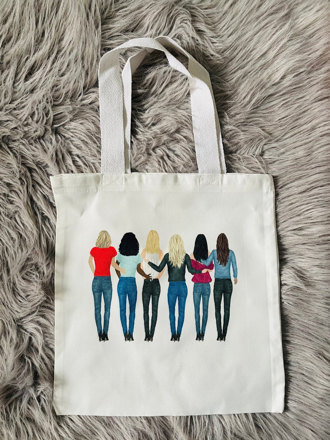 Girl Friends Tote Bag