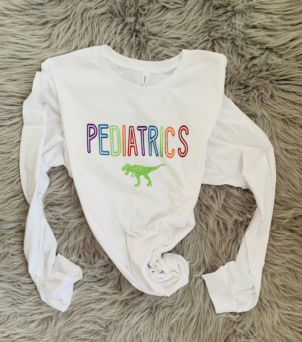 Glitter Pediatrics Dinosaur