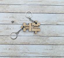 Load image into Gallery viewer, Matching Puzzle Key Chain
