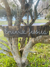 Load image into Gallery viewer, Personalized Name Signs for Couples
