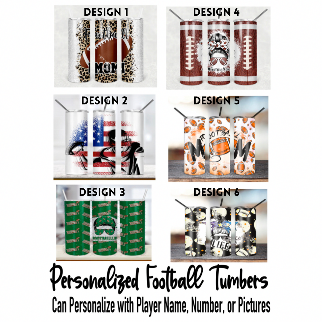 Football Life tumbler